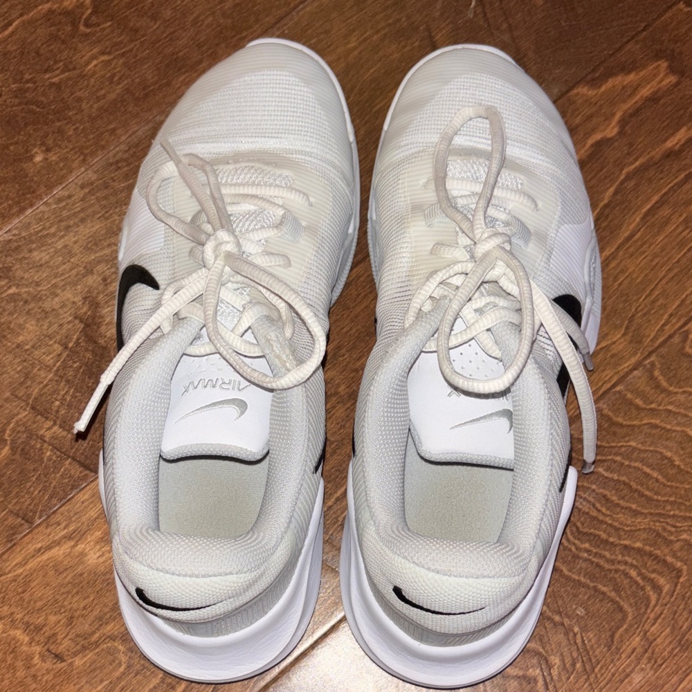 Nike Air Max White with Black Accents